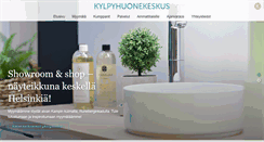 Desktop Screenshot of kylpyhuonekeskus.com